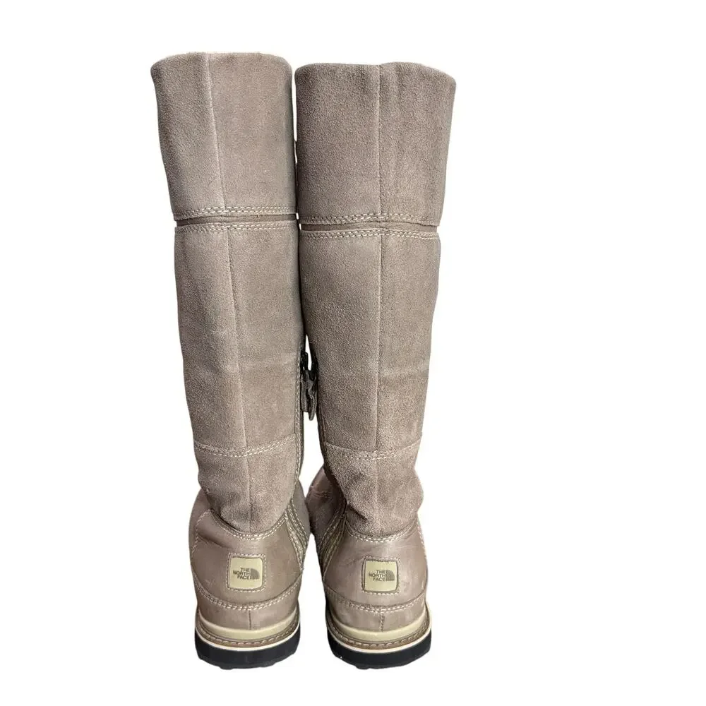 The North Face Size 8.5 Tall Snow Boots Convertible Suede Insulated Snowtropolis